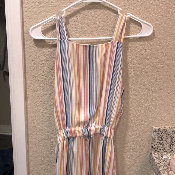 Hummingbird Multicolored striped romper - Picture 2 of 4